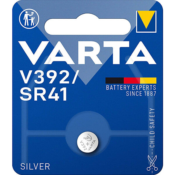 VARTA Batterie Electronics 1,55V/40mAh/Silber V 392 Bli.1